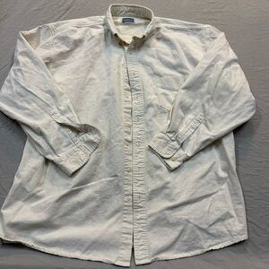 Northcrest Cream Button-Up Shirt